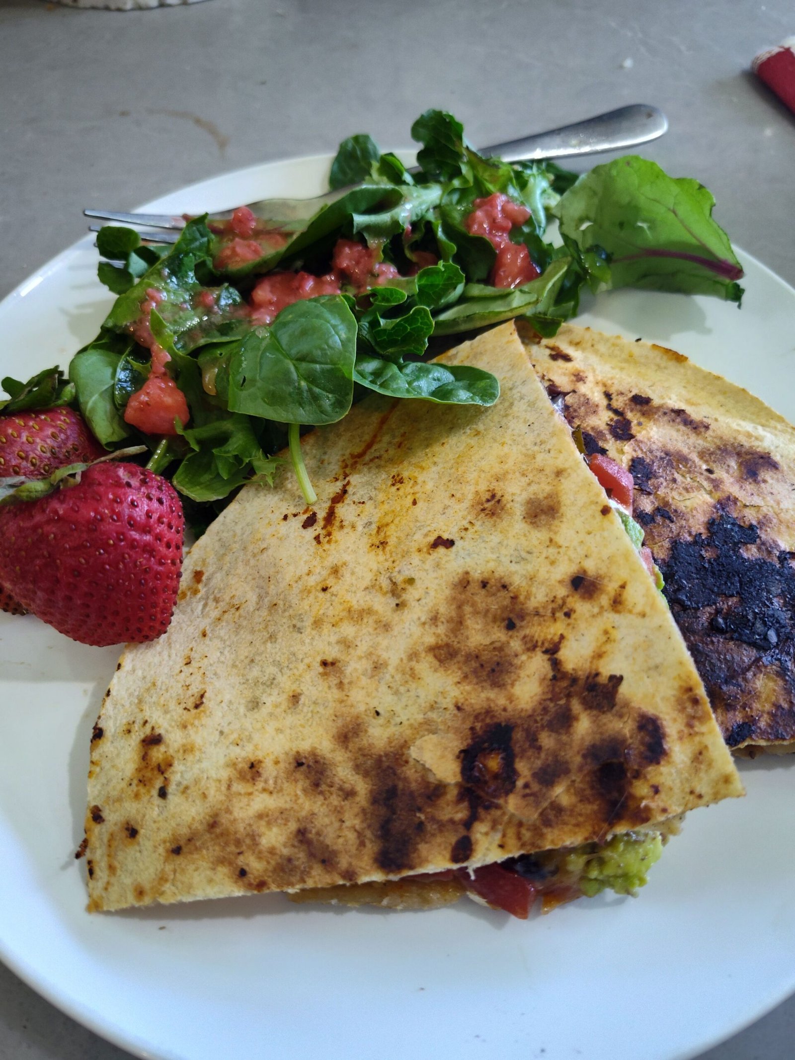 Keto Chicken Quesadilla