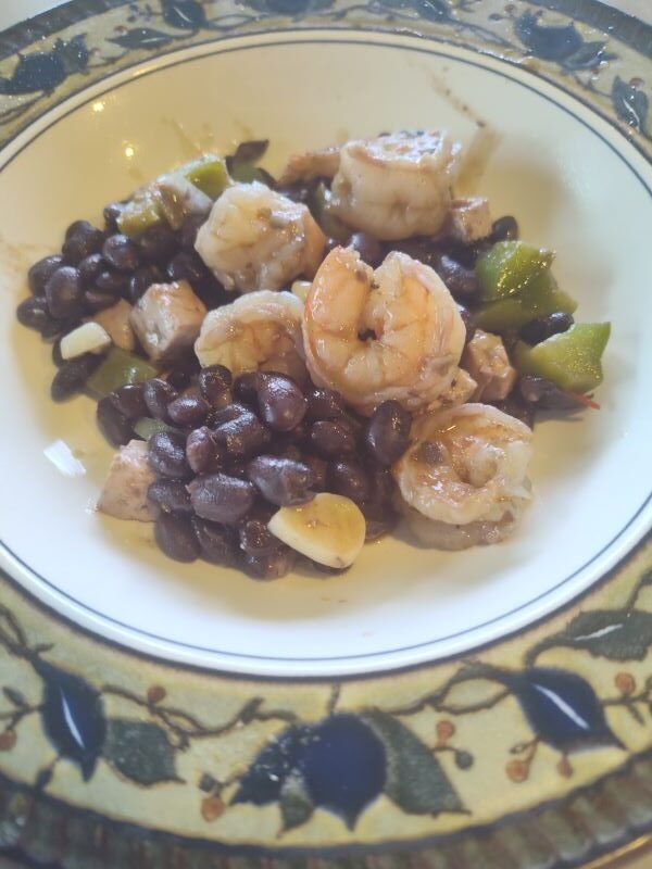 Shrimp and beans recipe