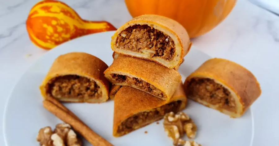 Keto Pumpkin Pie Pinwheels Recipe