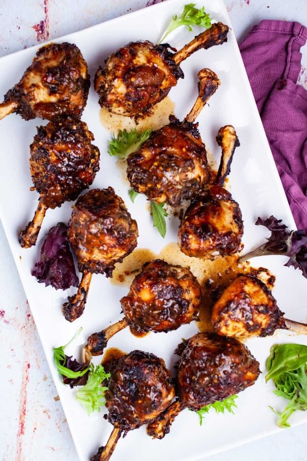 Baked Chicken Drumstick Lollipops