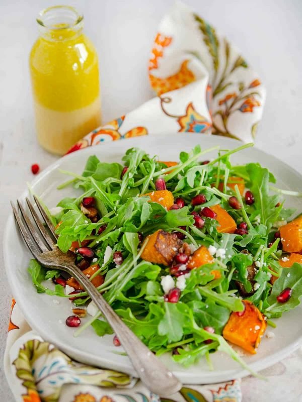 Arugula and Butternut Squash Salad