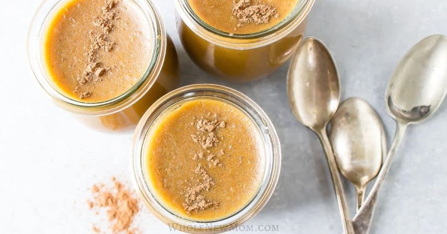 heatlhy pumpkin custard