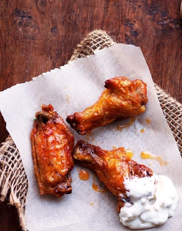 homemade buffalo wings recipe