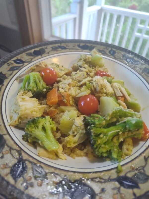 How to make your chicken pesto and broccoli