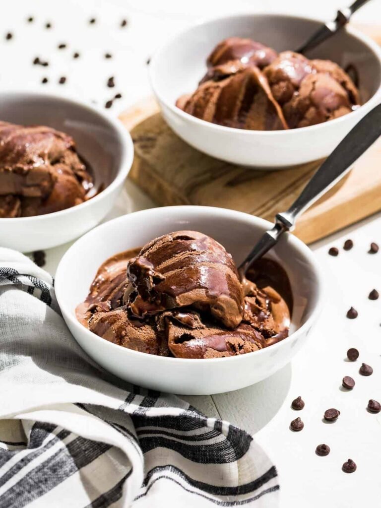 Chocolate Avocado Ice Cream