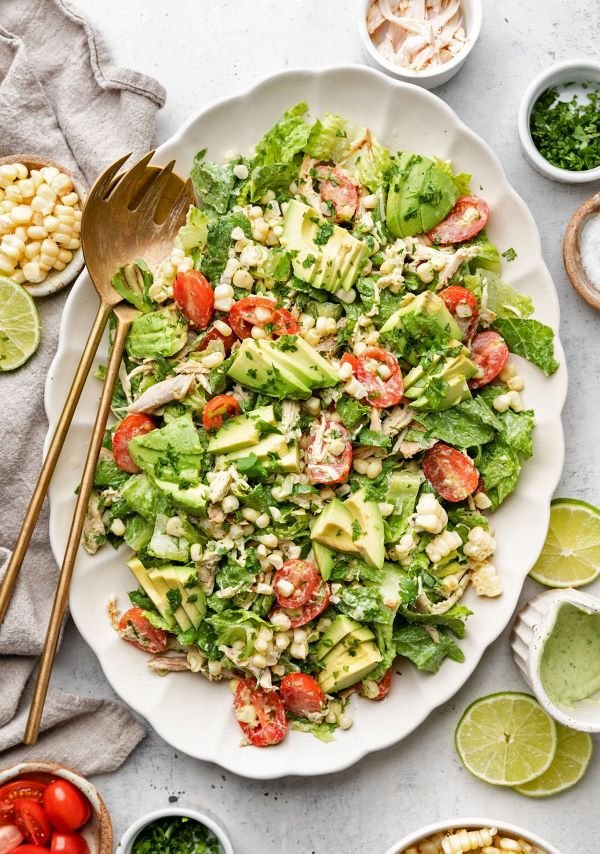 Cilantro Chicken Chopped Salad